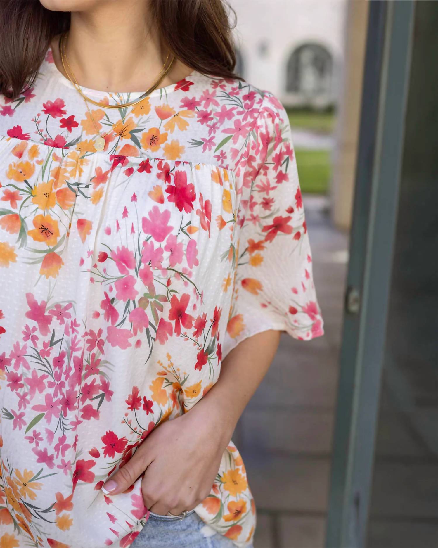 Grace And Lace - Brooklyn Floral Blouse