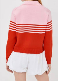 Simkhai - Jules Knit Polo Sweater