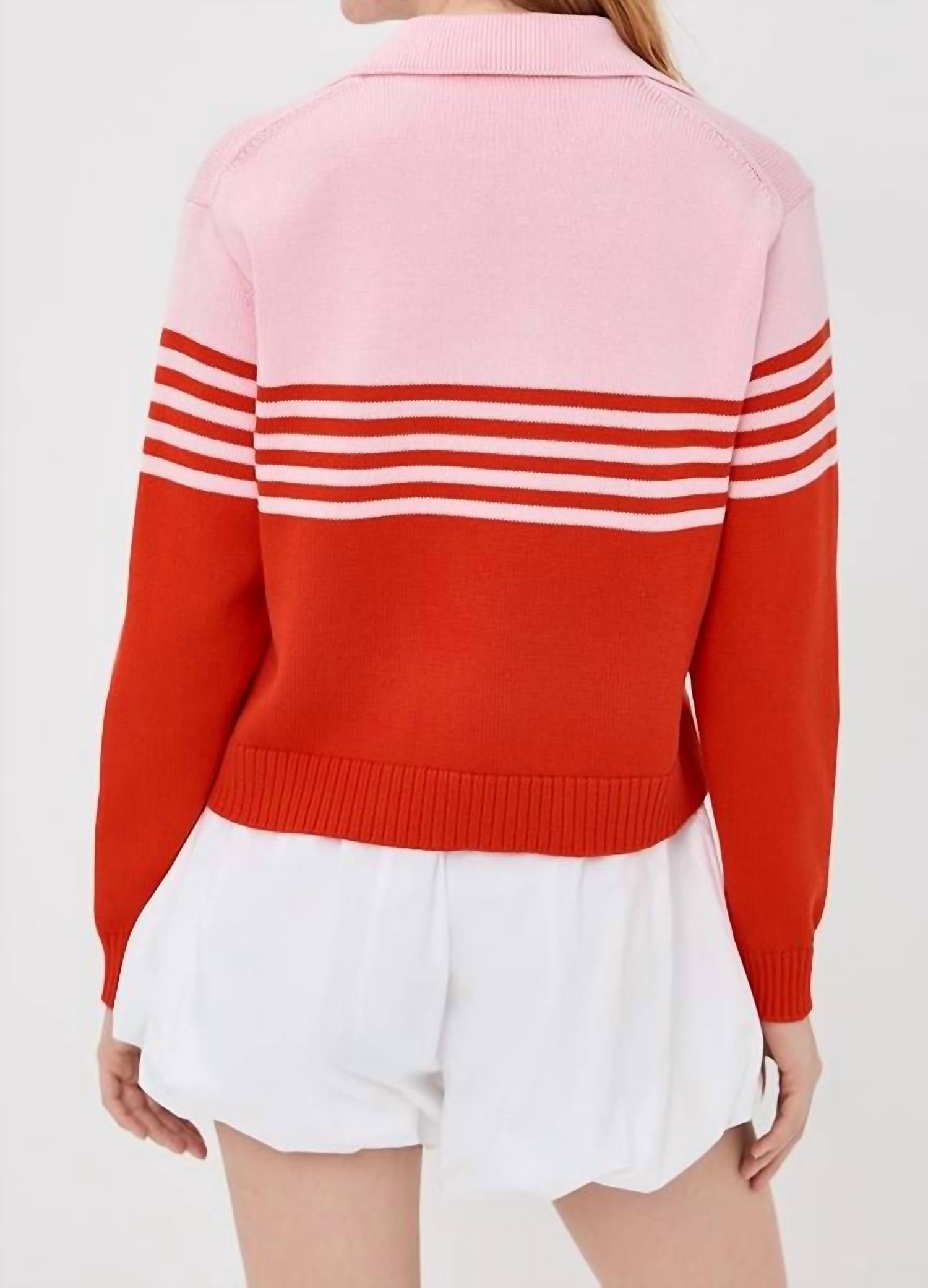 Simkhai - Jules Knit Polo Sweater