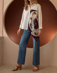 Joh - Carousel Print Button Shirt