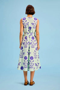 Livro - Annie V-neck Midi Dress