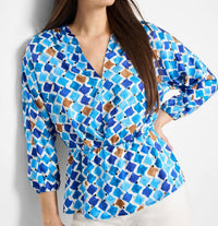 Nic + Zoe - Mosaic Sofia Top