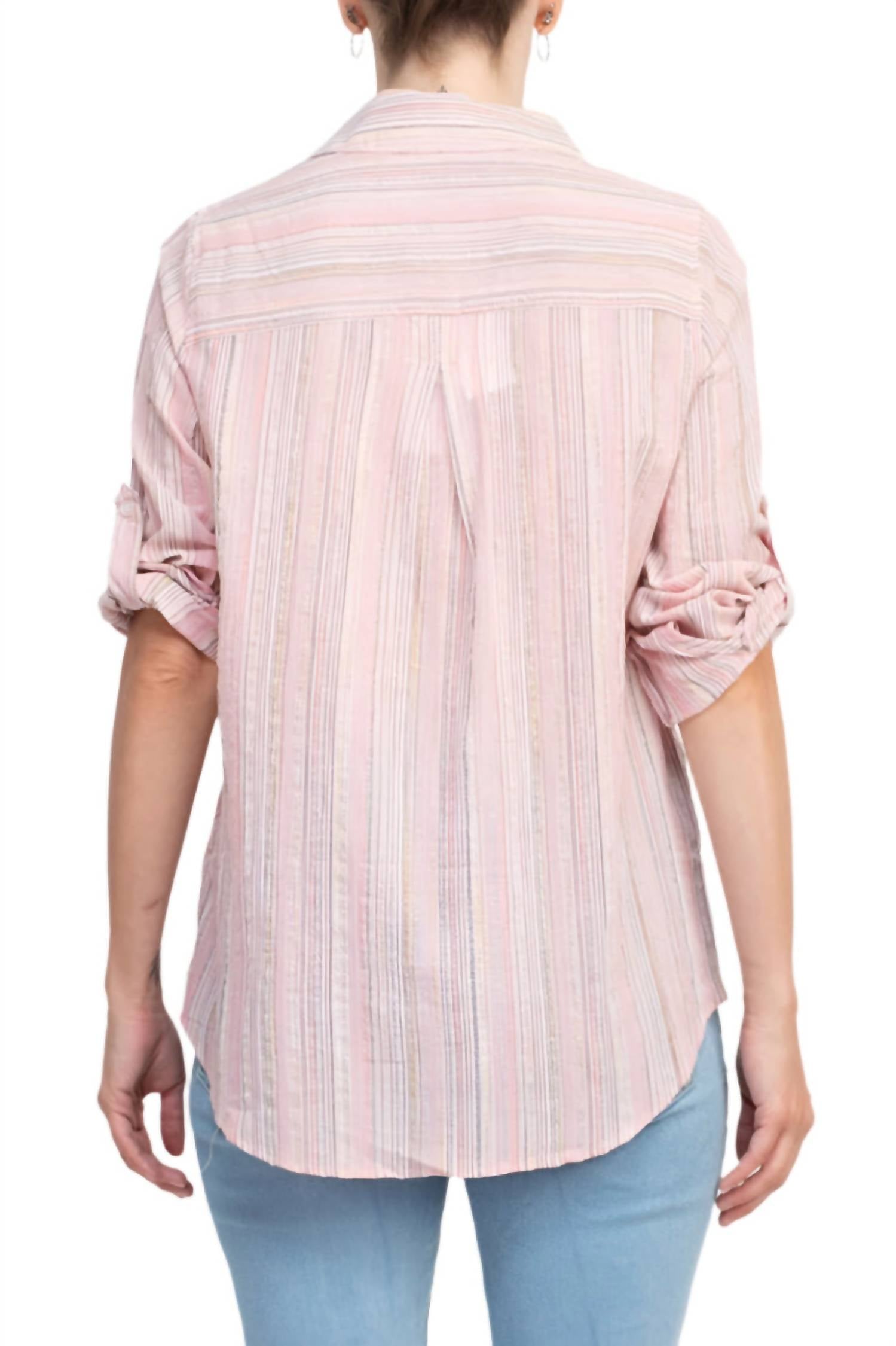 Adyson Parker - Collared Button Down Shirt