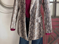 ARIAT Snakeskin Blazer in brown python - women's jacket - view 7