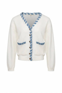 Rivir - Women's Softbound Denim Knit Jacket