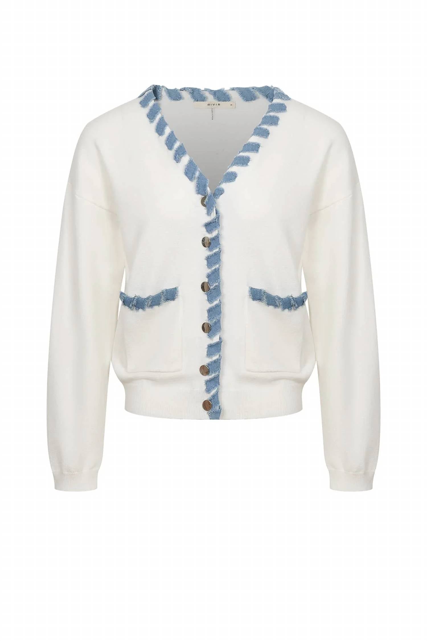 Rivir - Women's Softbound Denim Knit Jacket