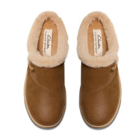 Clarks Women's Breeze Myth Clogs in dark tan - women's shoe - view 4