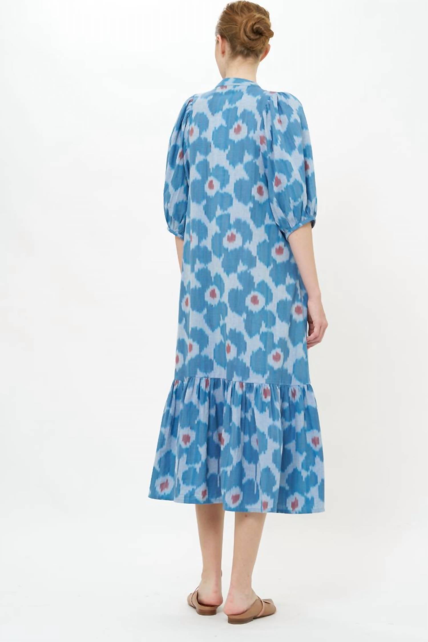 Oliphant - Button Down Puff Midi Dress