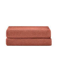 Under The Canopy - Textured Organic 2 Piece Bath Towel Set