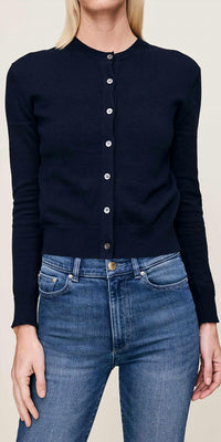 DL1961 - Women's Brinn Cardigan in navy - women's cardigan