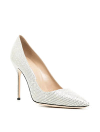 Manolo Blahnik - Women's Bb 105 Striped Leather Heels