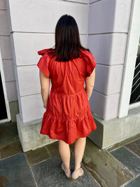Pinch - Cotton Ruffle Mini Dress