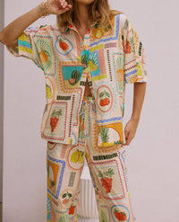 Little Trendy - Relaxed Fit Two-piece Set Vacation Outfit