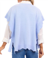 Mudpie - Rigsby Scallop Sweater