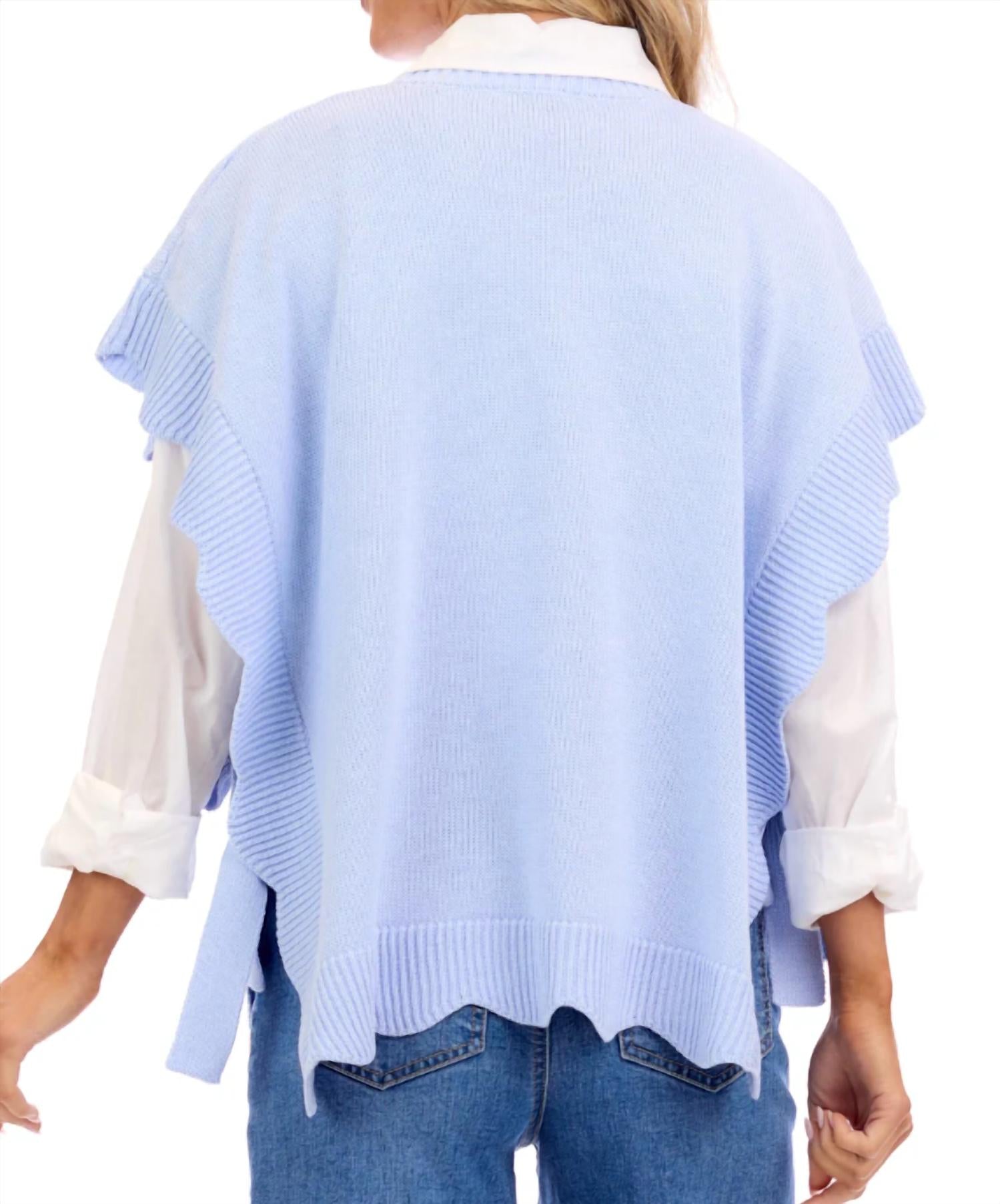 Mudpie - Rigsby Scallop Sweater