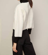 Adroit Atelier - Bronte Buttoned Front Cardigan With Patch Pockets