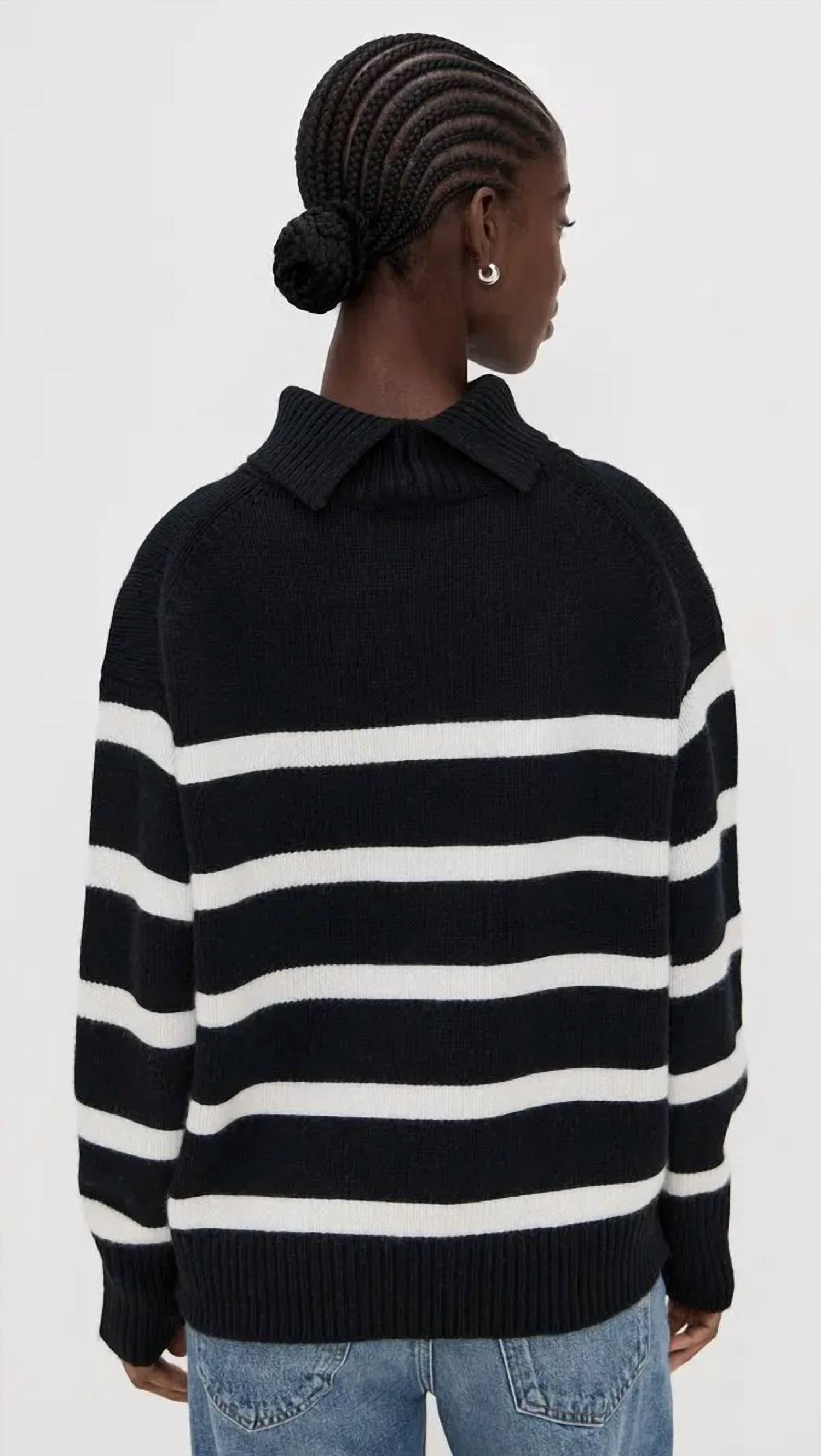 Alex Mill - Nottinghill Striped Turtleneck Sweater