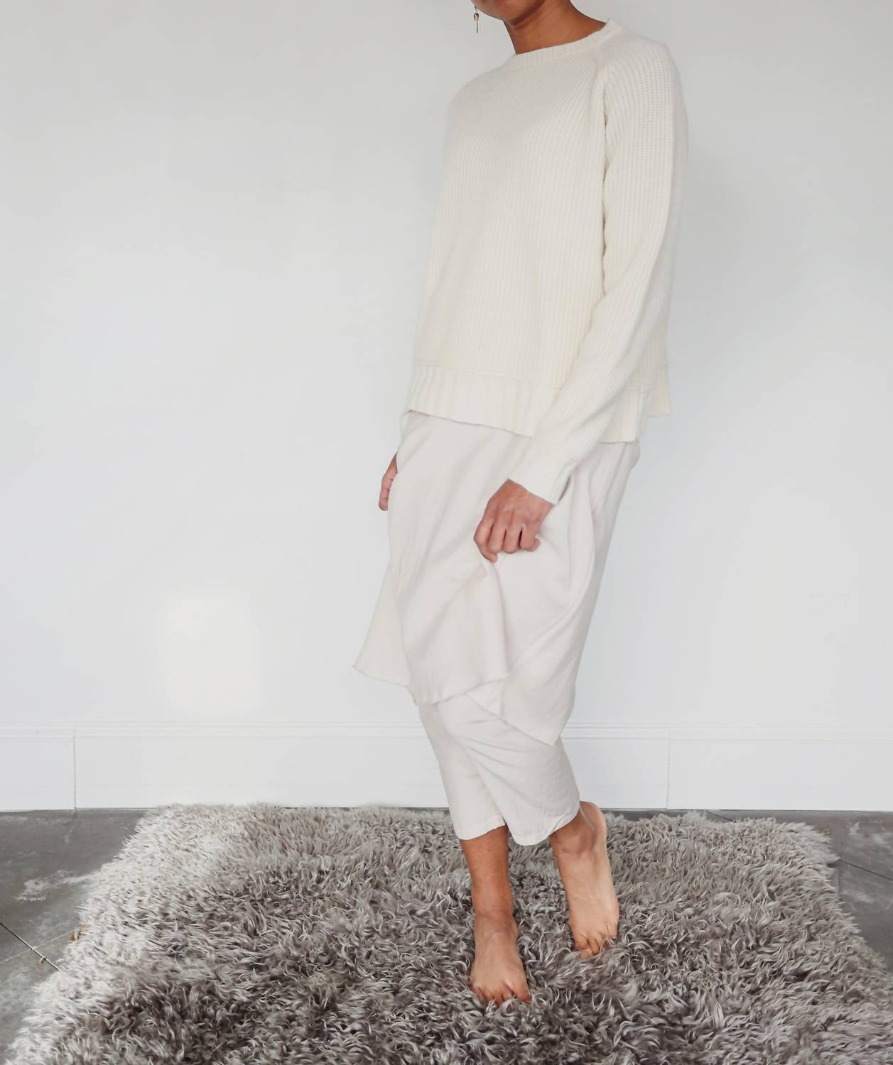 Brazeau Tricot - Women's Classic Slip Midi Dress