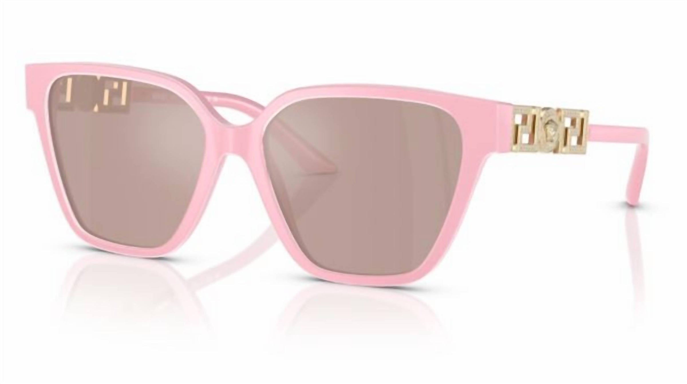 Versace - Woman's Full Rim Square Non Polarized Sunglasses 4471b - 5473 - 5
