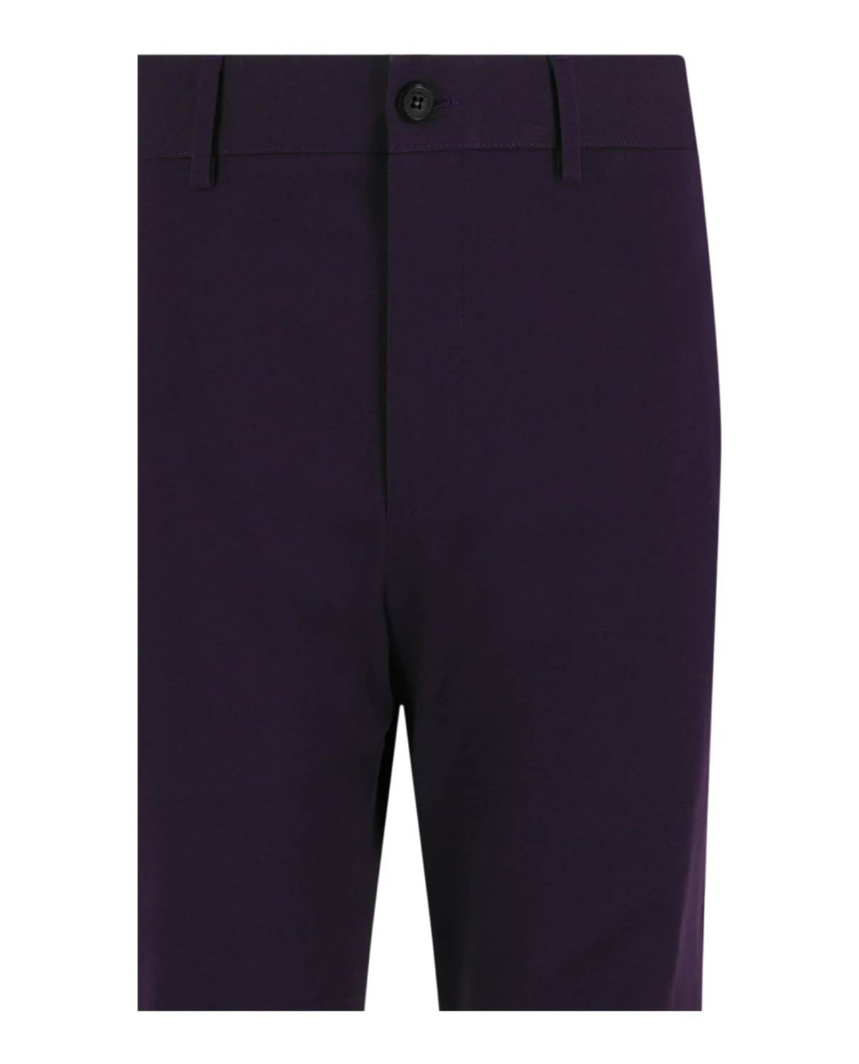 Salvatore Ferragamo - Men's Cotton Twill Trousers