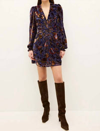 Marie Oliver Eliza Dress in jacobean - women's dress - alternate view
