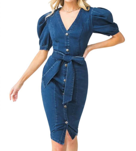 Flying Tomato - Denim Dress