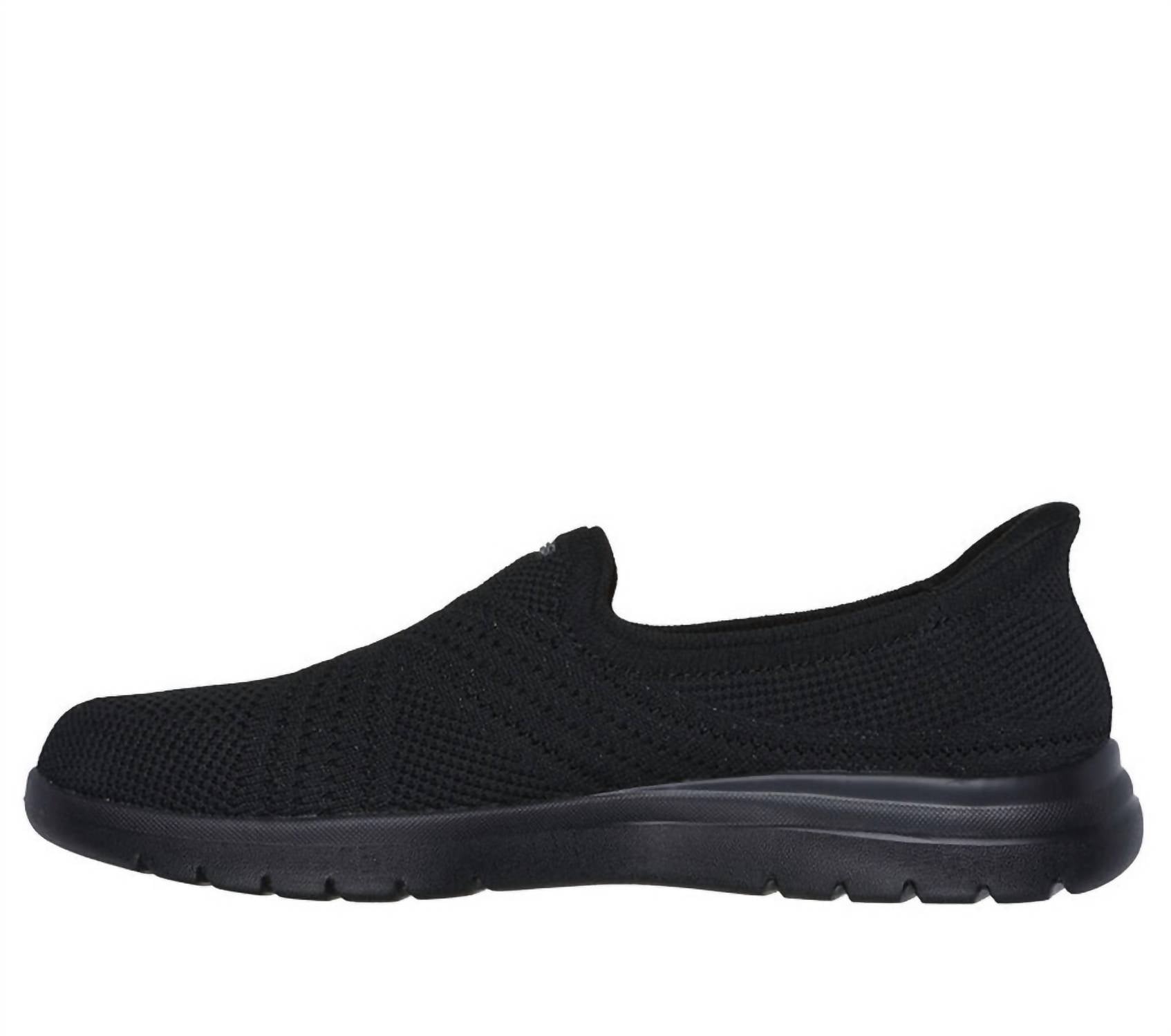 Skechers Women's On The Go Flex Excellency Shoes in black - women's sneaker - alternate view