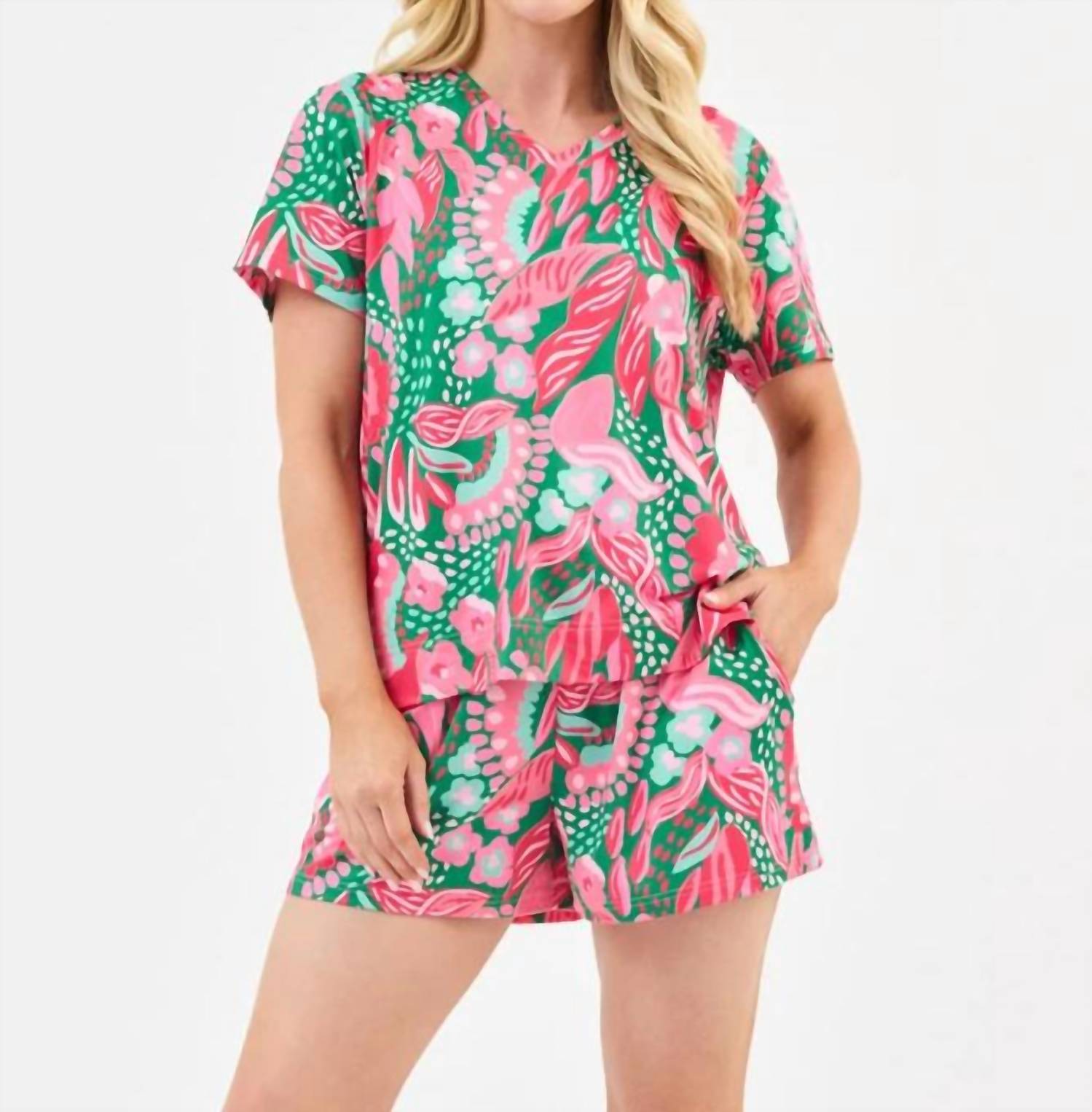 Mary Square - Alli Short Set