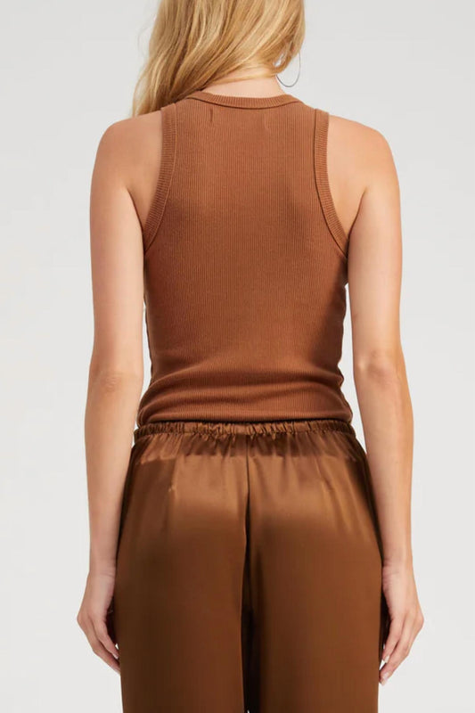 Sprwmn - Rib Racer Front Tank Top