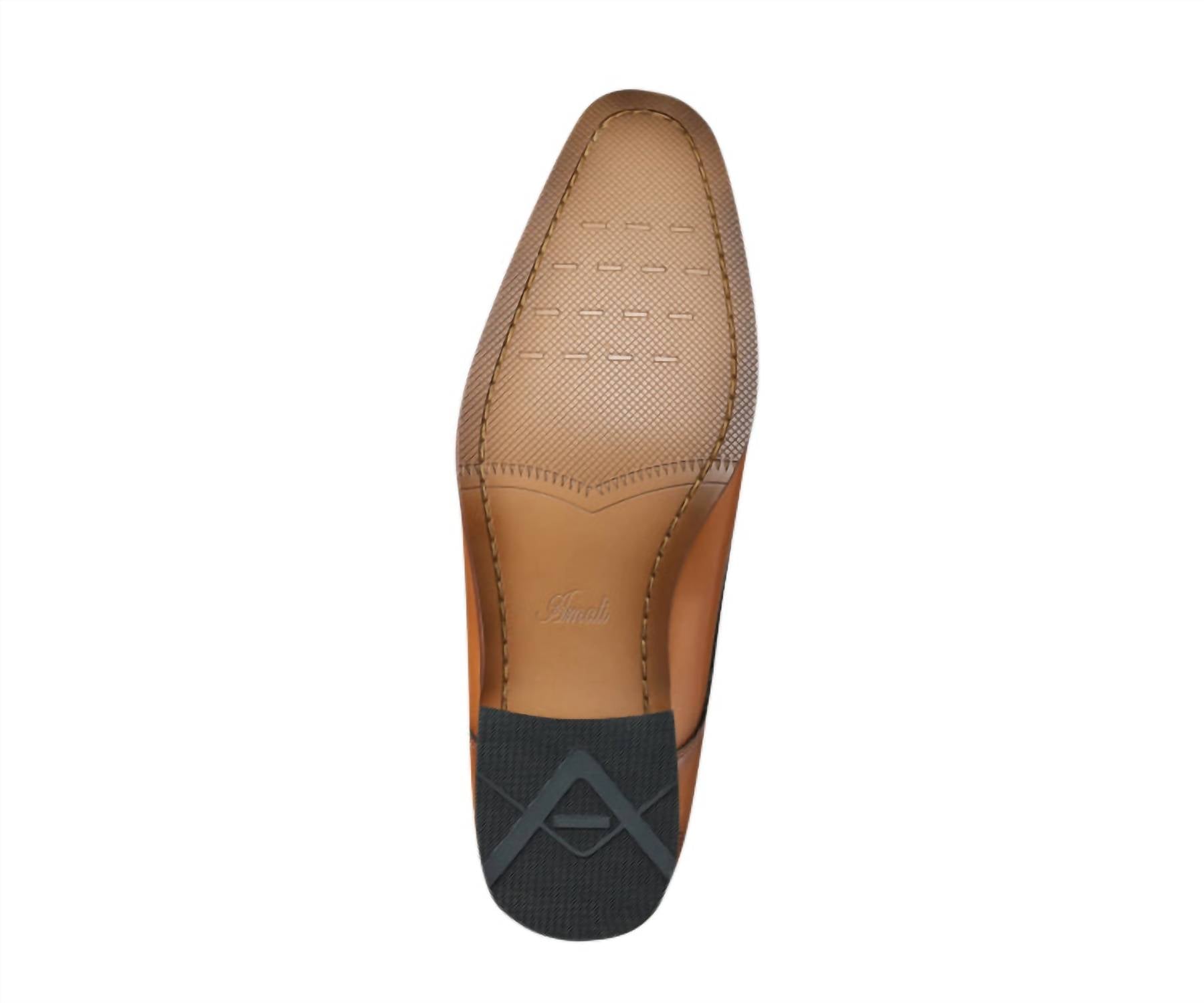 Amali Men's Russo Oxford Shoes in cognac - men's shoe - view 4