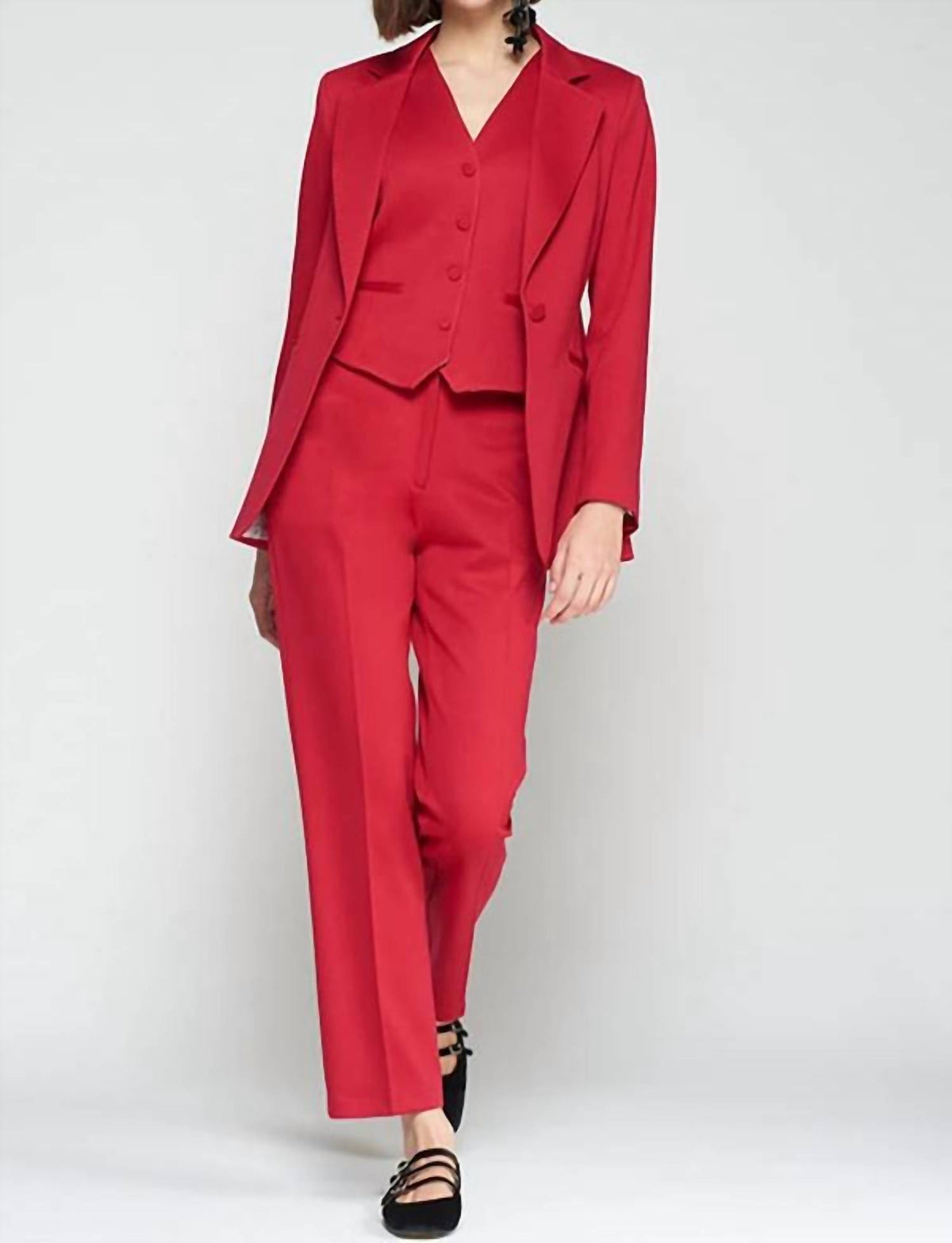 Vilagallo - Structured Straight-leg Trousers