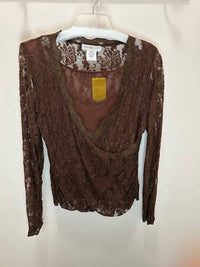 Central Falls Co. - Women's Floral Lace Wrap Top