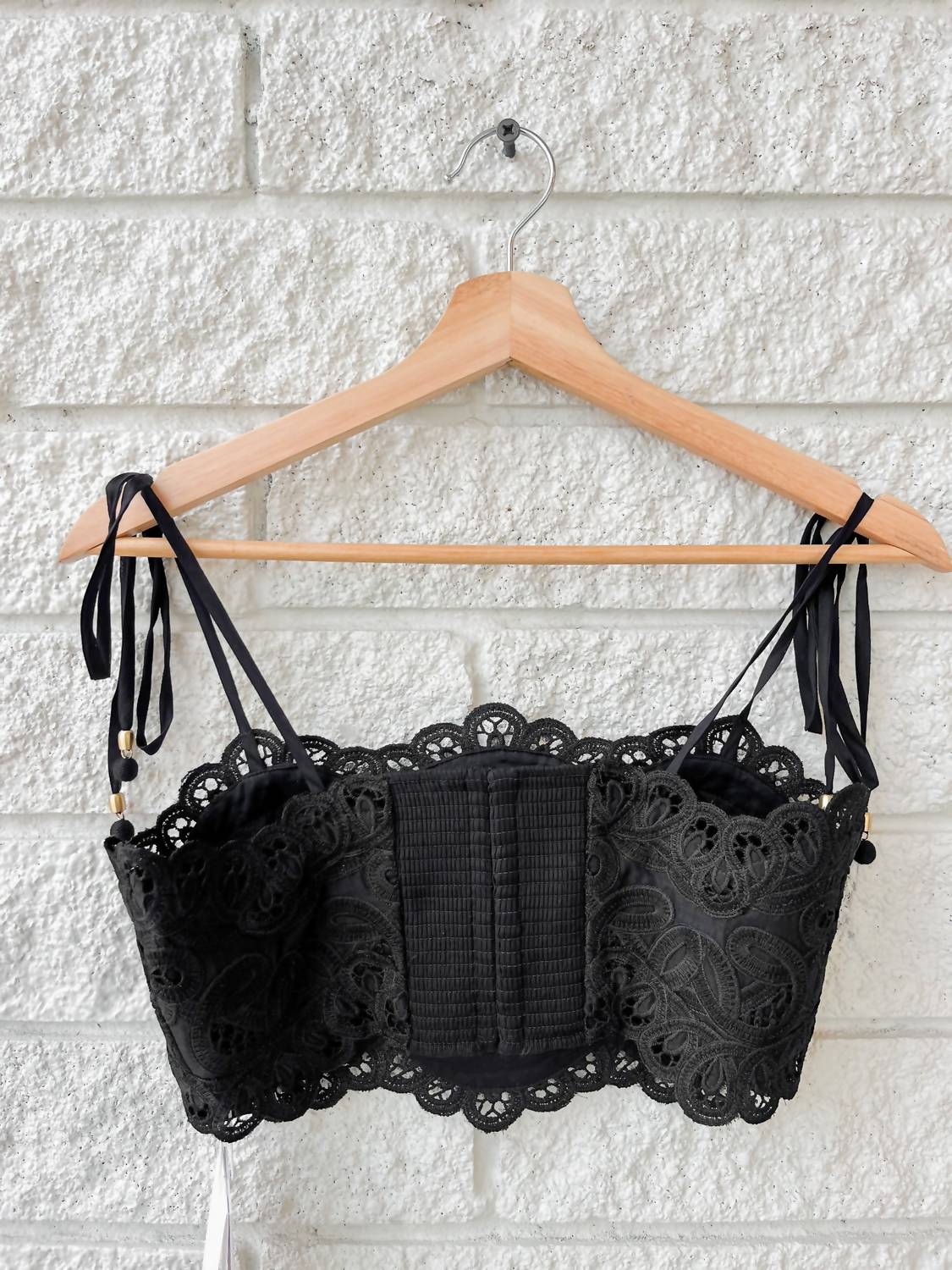Zimmermann - Rhiannon Embroidered Bodice Top
