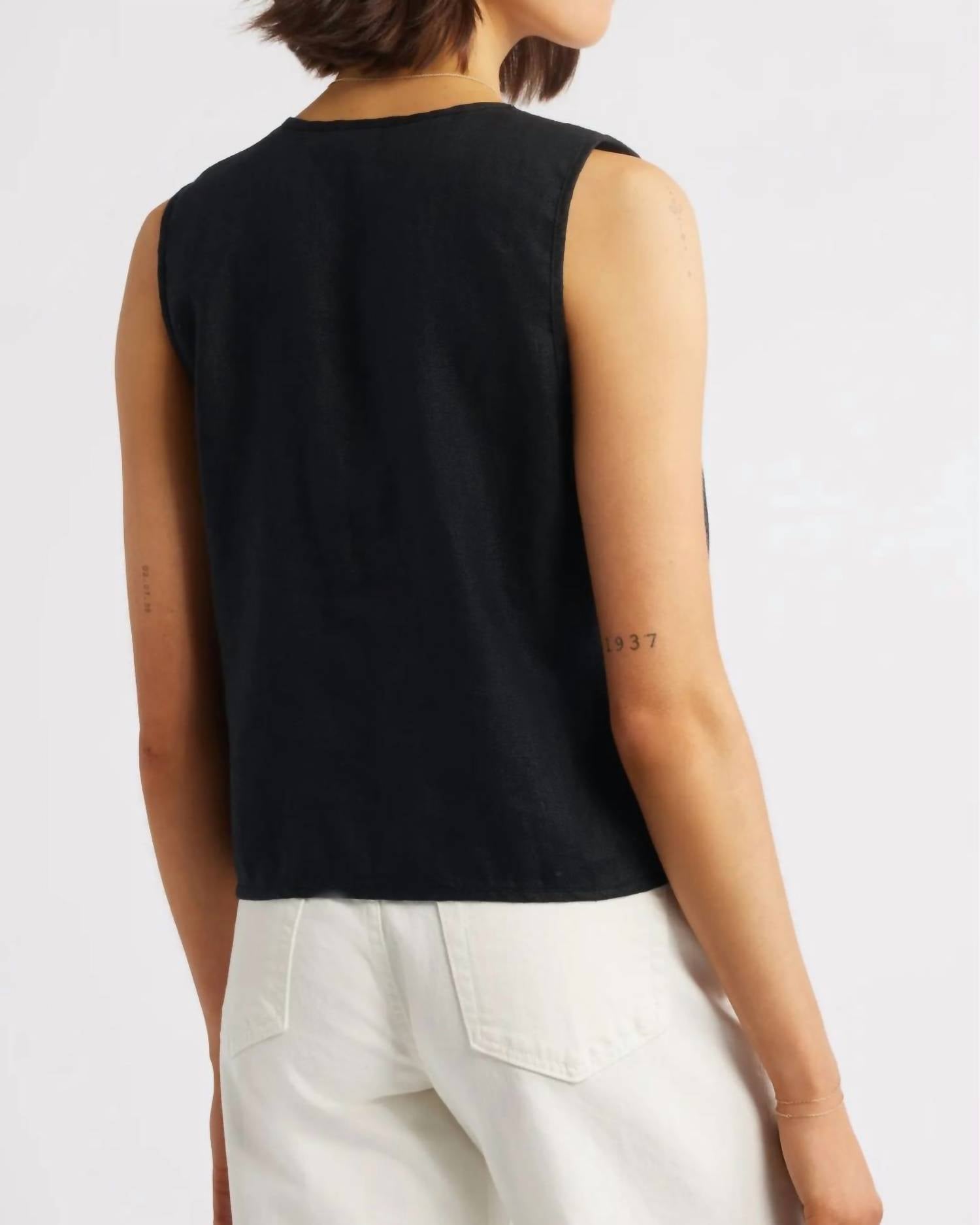 Rails - Tie-front Sleeveless Vest