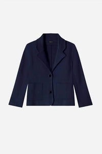 Minnie Rose - Viscose Blend Shrunken Blazer