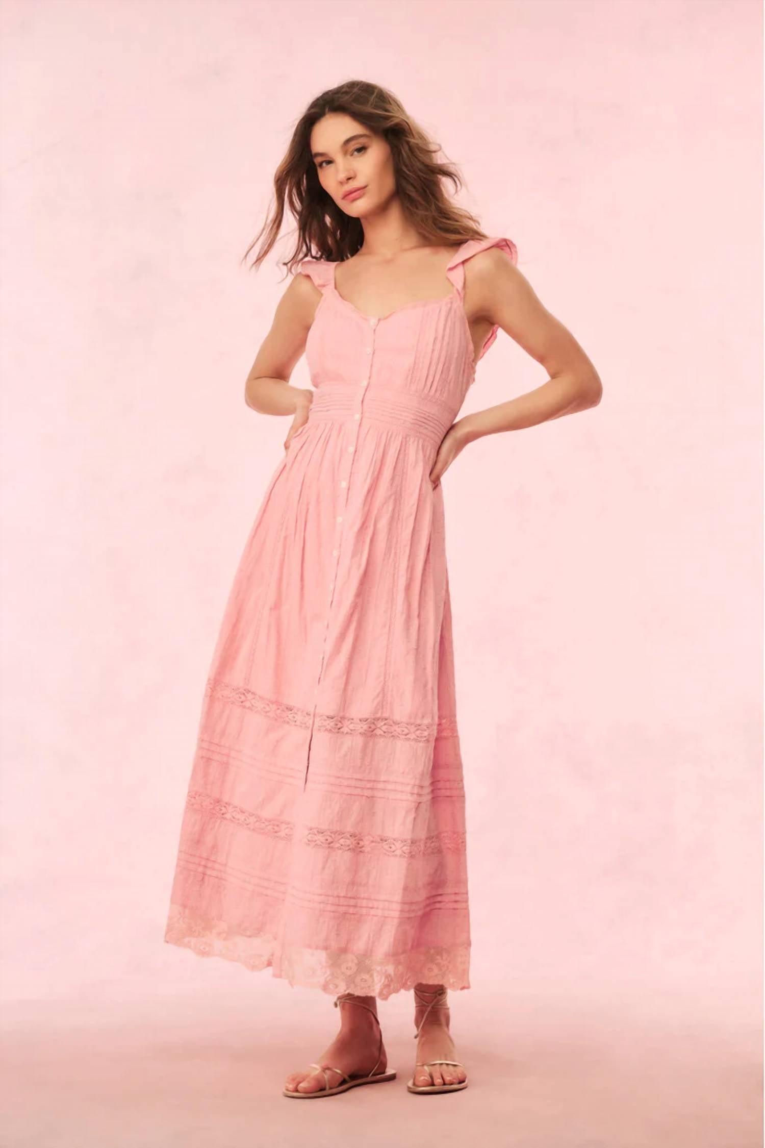 Loveshackfancy - Sufette Midi Dress
