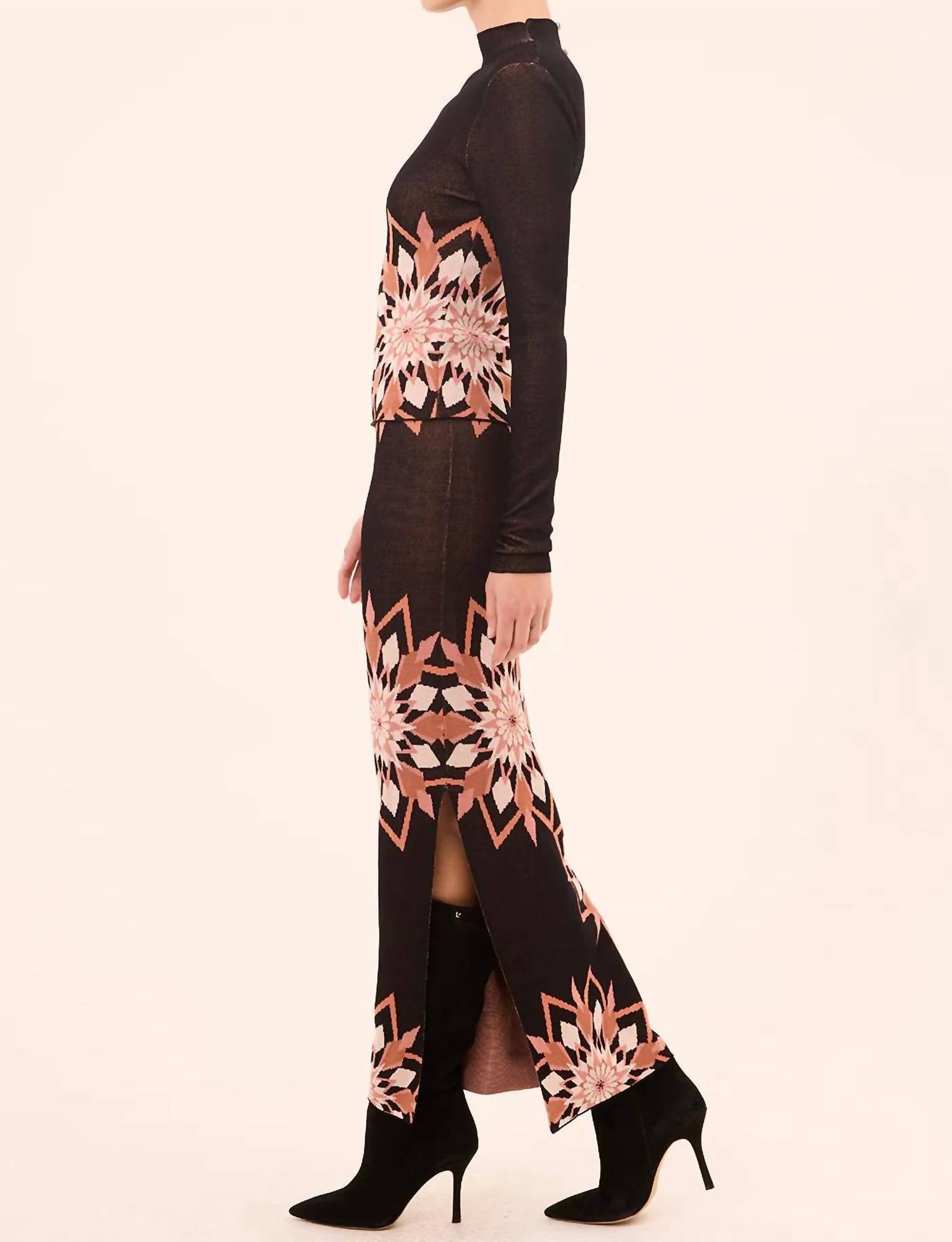 Misa Los Angeles - Elowen Long Sleeve Mock Neck Top