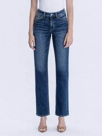 VERVET BY FLYING MONKEY victoria jeans in denim - women's pants - alternate view