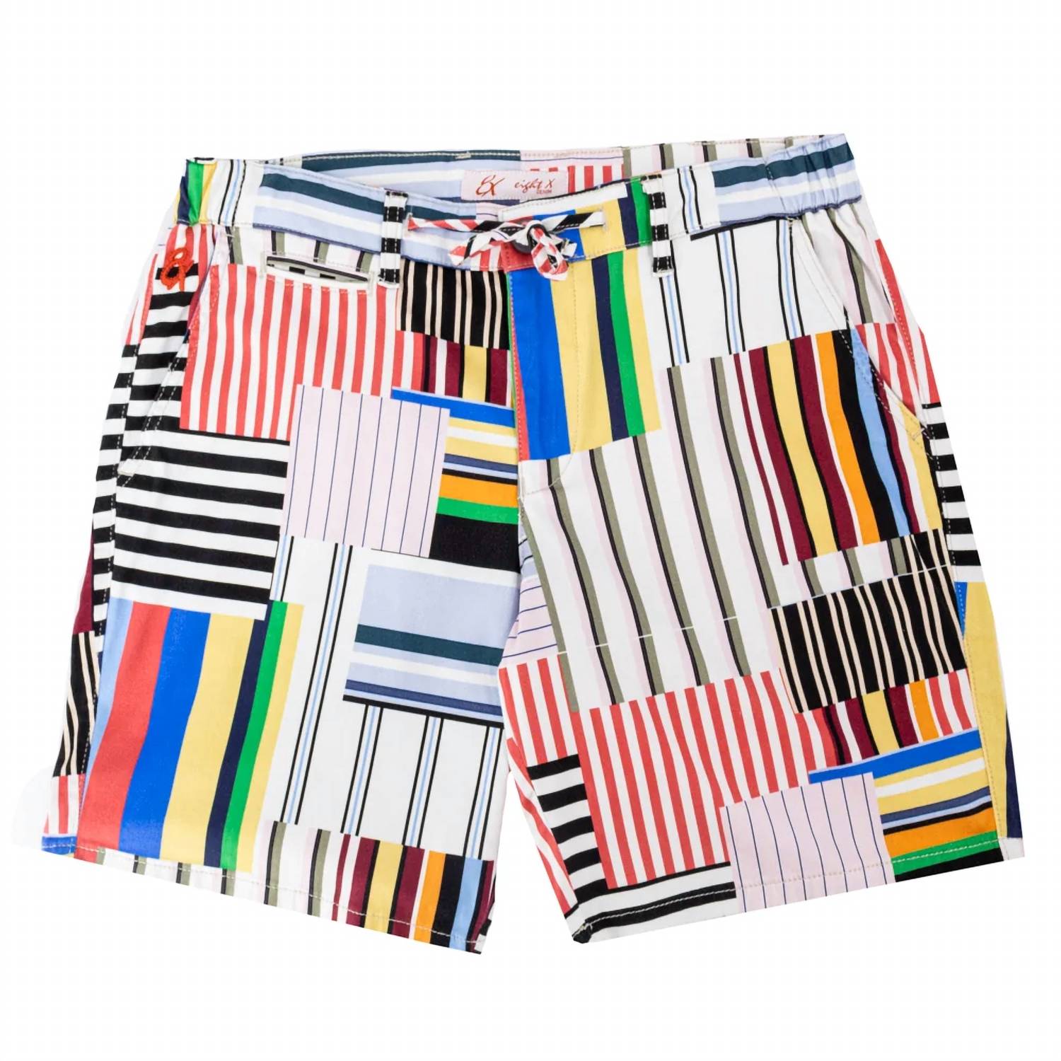 Eight X - Men's Stripe Happy Printed Shorts