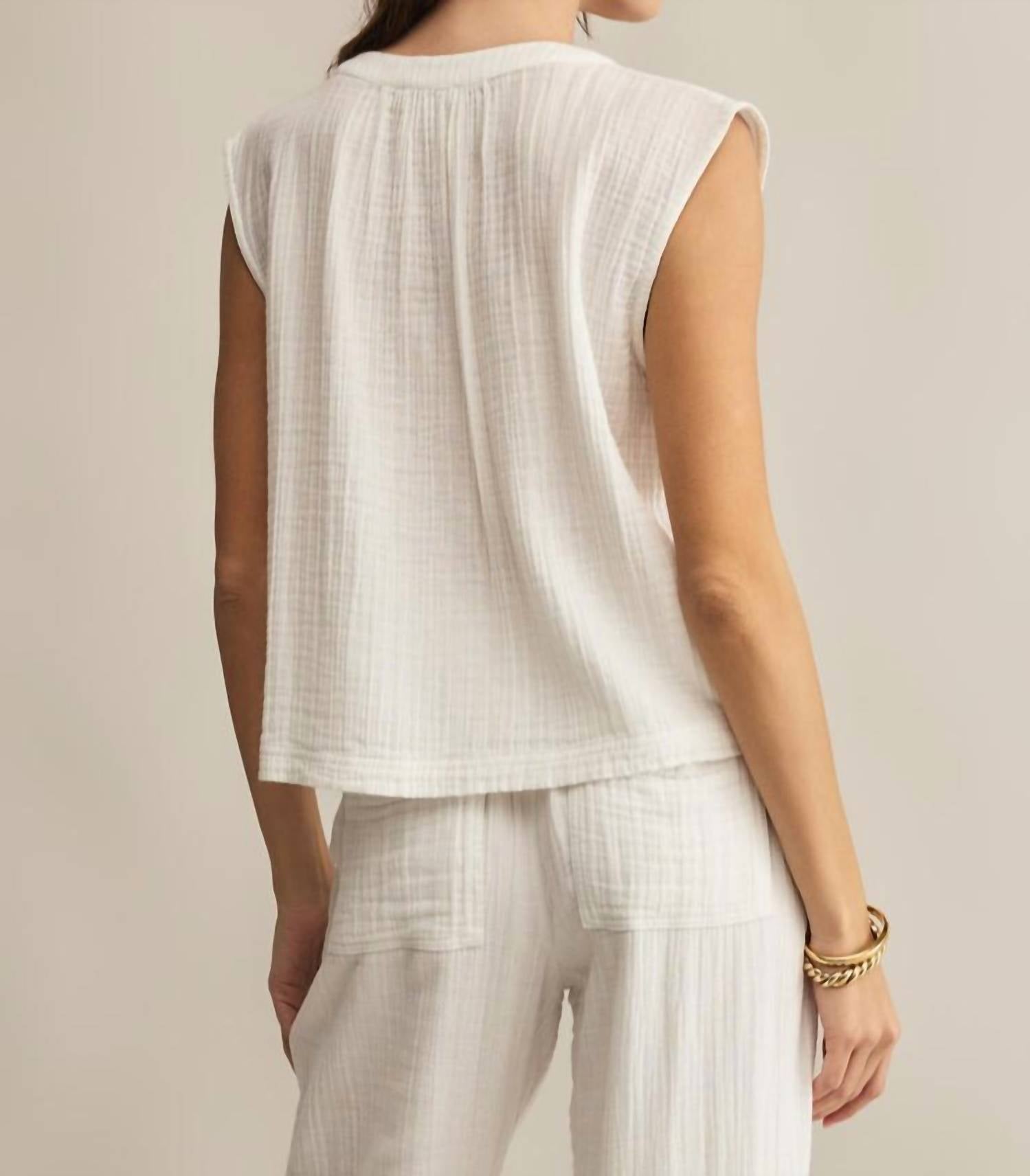 Z Supply - Weekend Escape Gauze Top