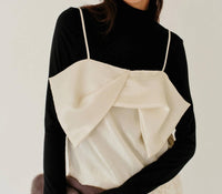 The Garment - Porcha Draped Taffeta Top