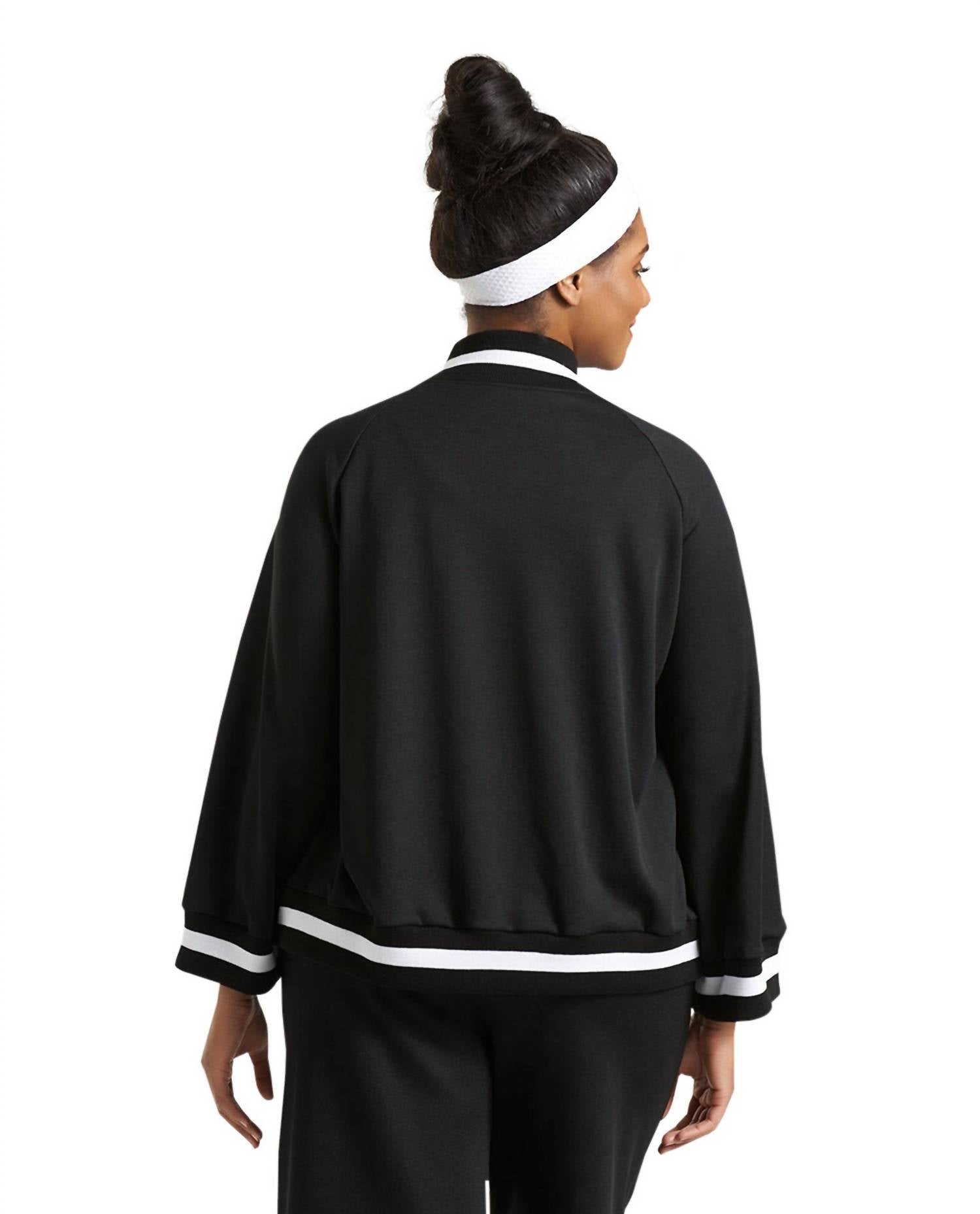 Always For Me - Plus Size Hudson Bomber Jacket