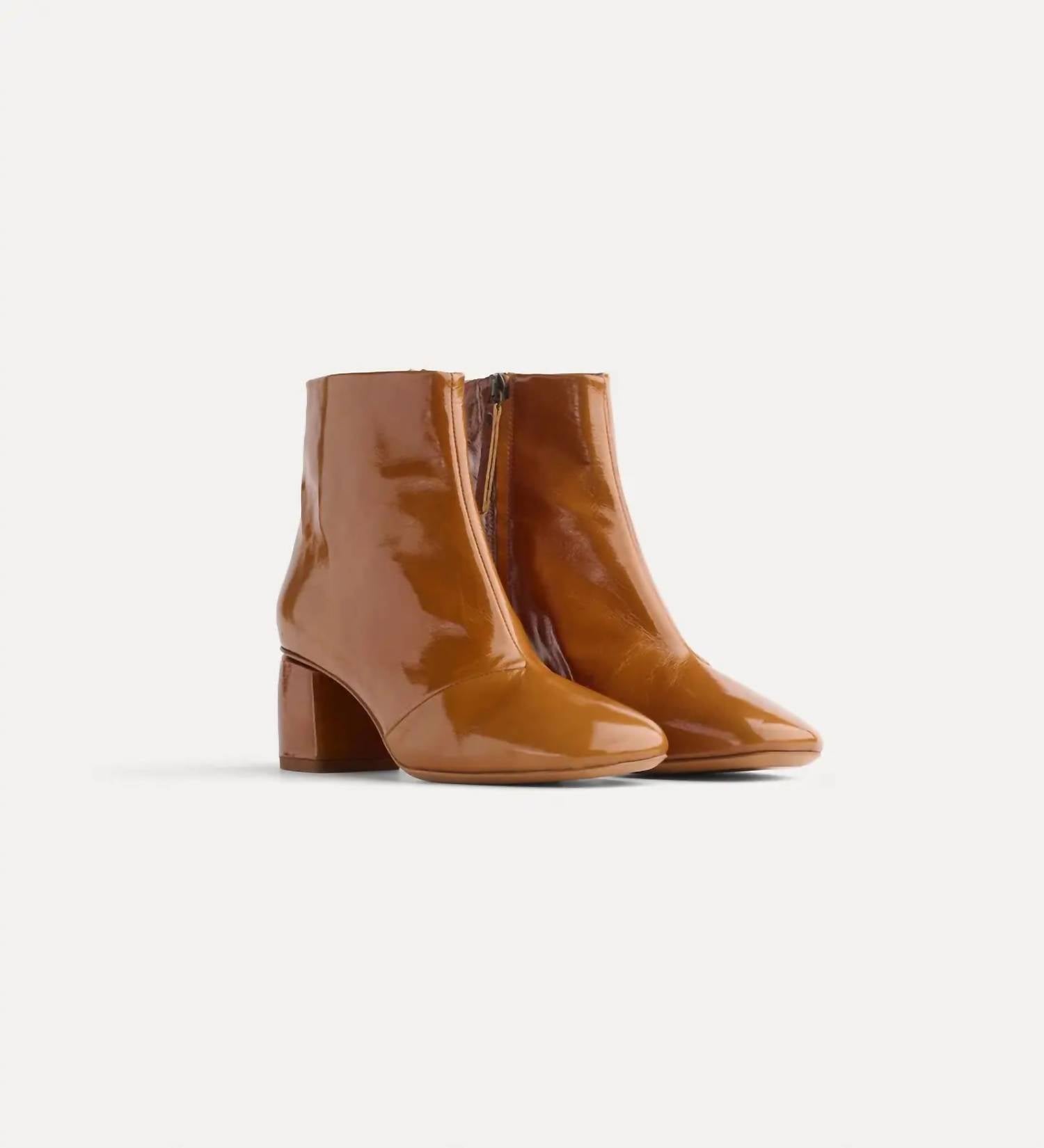 Forte Forte - Women's Patent Leather Ankle Boots