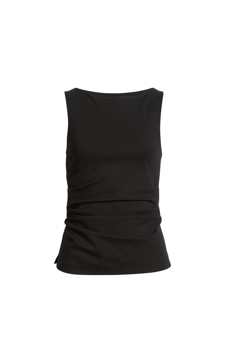 Rag & Bone - Irina Ponte Shirred Tank Top