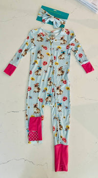 Posh Peanut - Baby Girls’ Tinsley Jane Convertible One-piece