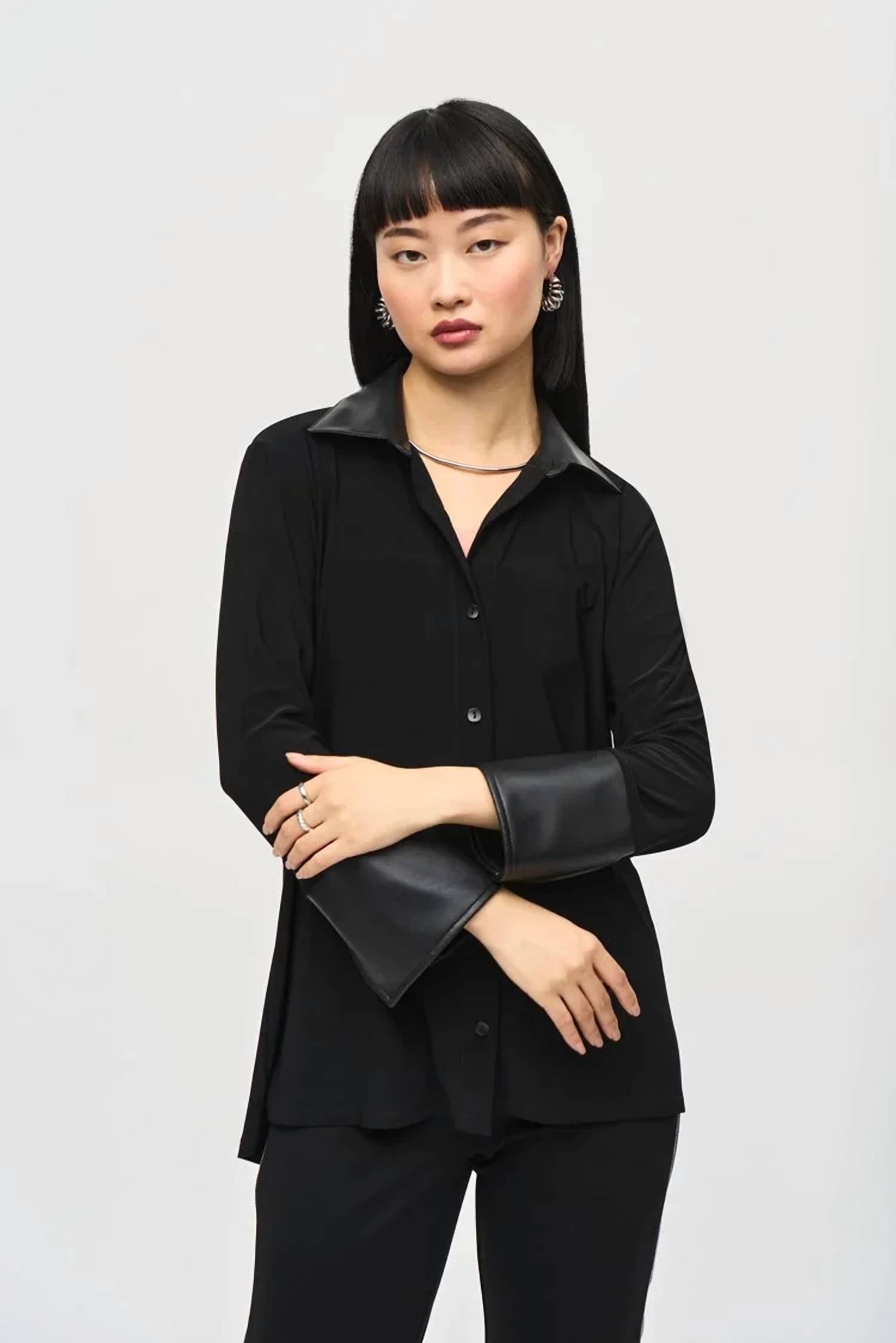 Joseph Ribkoff - Senna Silky Knit Fit And Flare Blouse