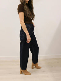 Vervet By Flying Monkey - Divinity High Rise Slim Barrel Jeans