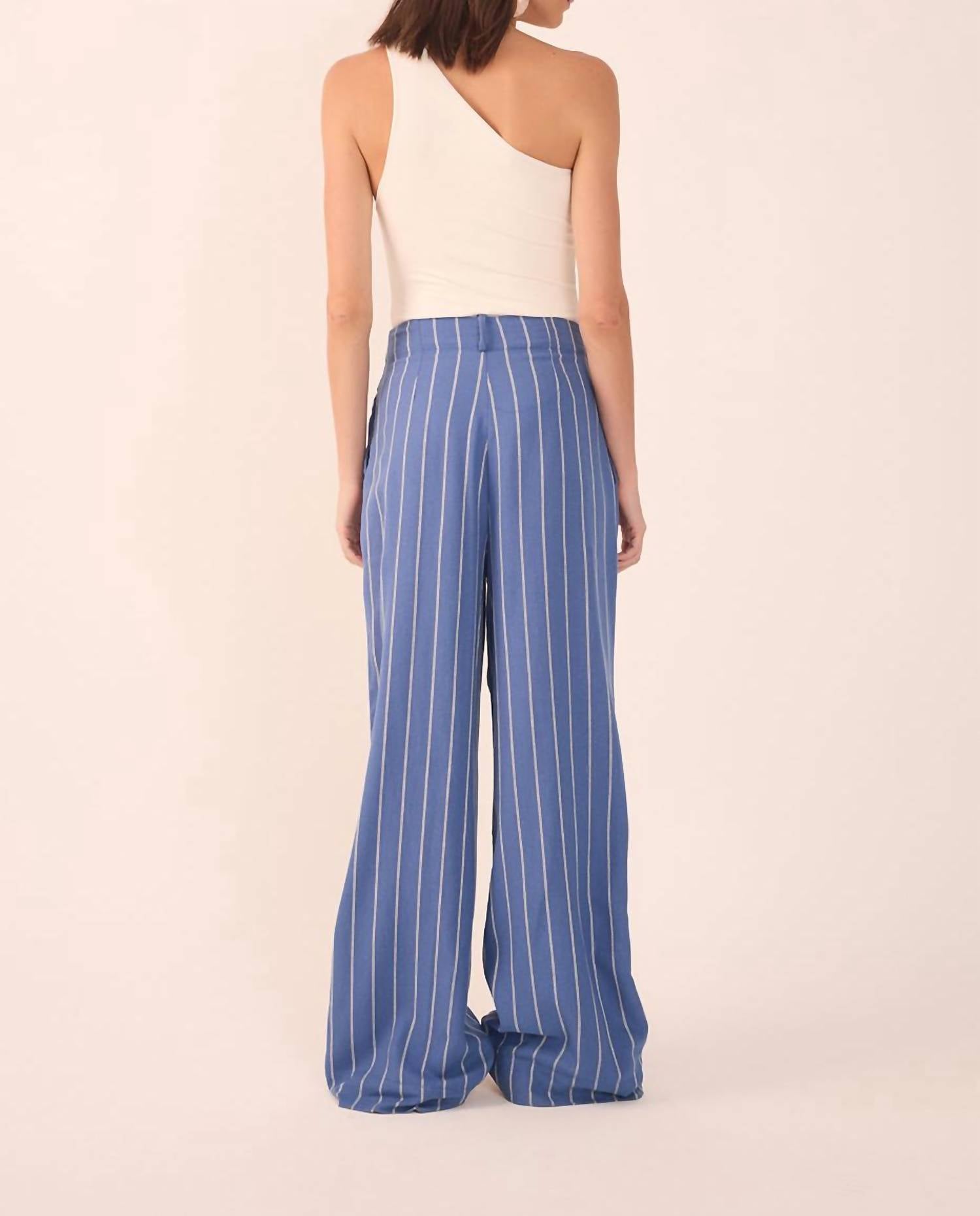 Dress To - Iris Stripe Trousers