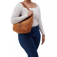HOBO Women's Harley Convertible Shoulder Bag in oak barrel - women's bag - alternate view