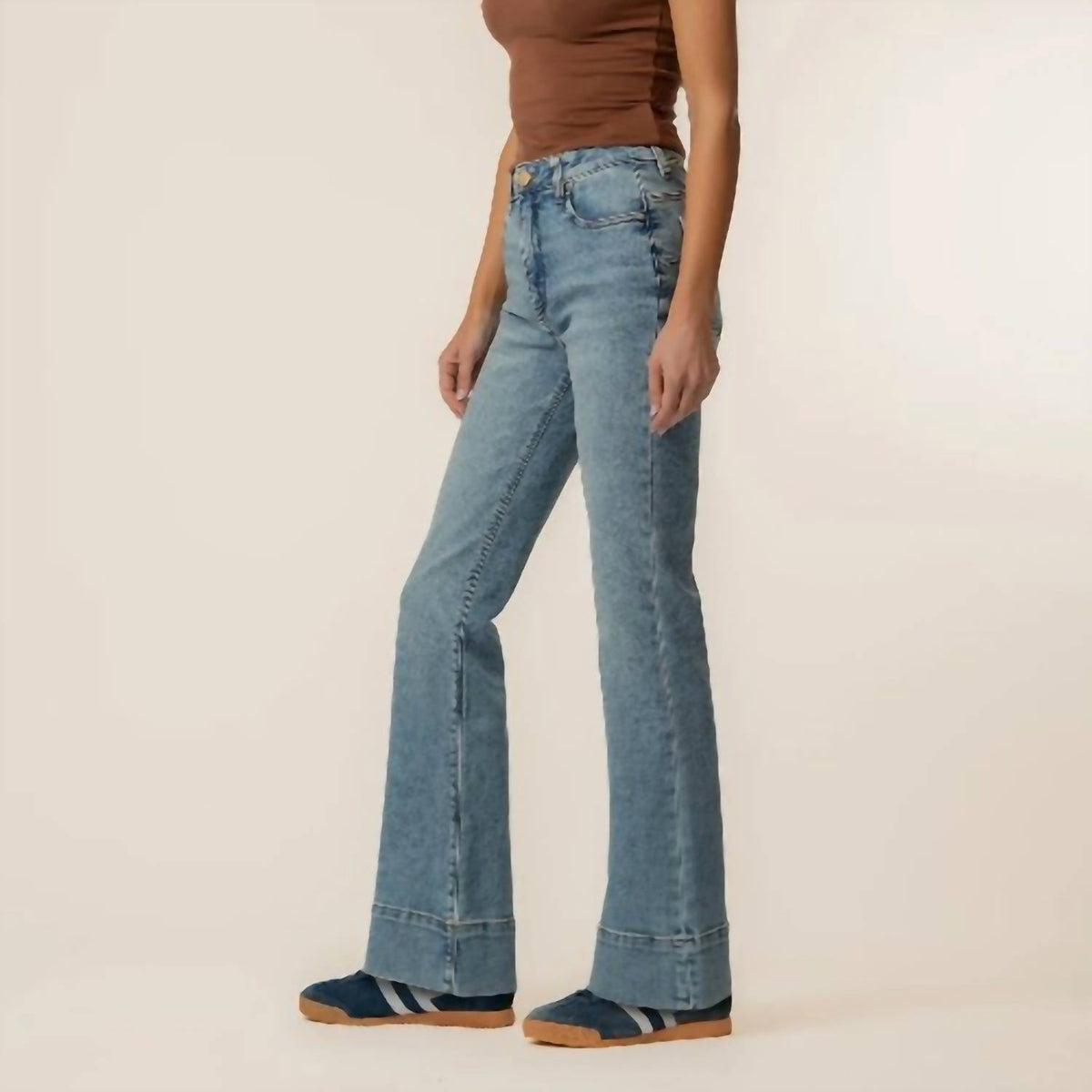 Kut From The Kloth - Women's Stella High Rise Fab AB Flare Jeans